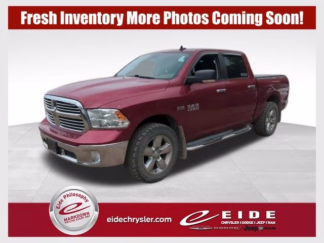 2015 Deep Cherry Red Crystal Pearlcoat Ram 1500 Big Horn 4X4 Truck