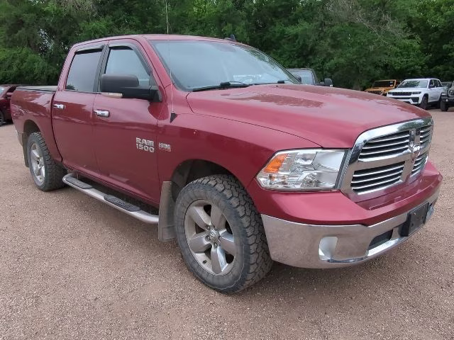 2015 Deep Cherry Red Crystal Pearlcoat Ram 1500 Big Horn 4X4 Truck