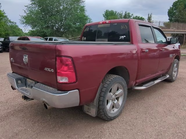 2015 Deep Cherry Red Crystal Pearlcoat Ram 1500 Big Horn 4X4 Truck