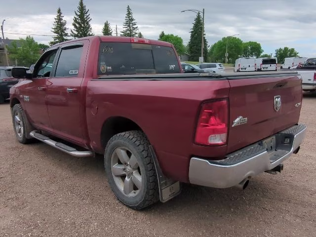 2015 Deep Cherry Red Crystal Pearlcoat Ram 1500 Big Horn 4X4 Truck