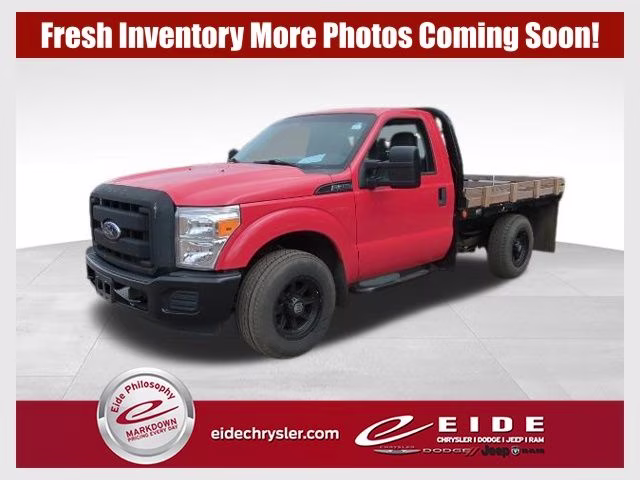 2016 Red Ford Super Duty F-350 SRW XL RWD Truck