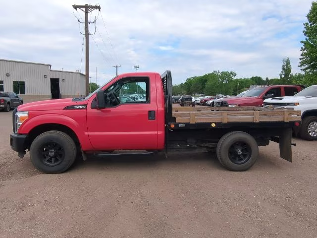 2016 Red Ford Super Duty F-350 SRW XL RWD Truck