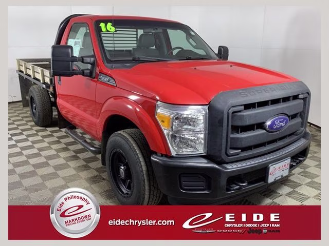 2016 Race Red Ford Super Duty F-350 SRW XL RWD Truck