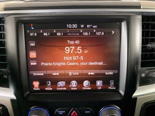 2015 Deep Cherry Red Crystal Pearlcoat Ram 1500 Big Horn 4X4 Truck