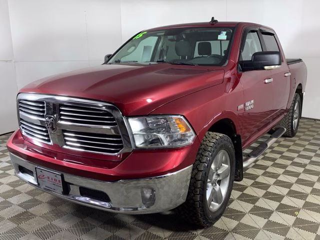 2015 Deep Cherry Red Crystal Pearlcoat Ram 1500 Big Horn 4X4 Truck