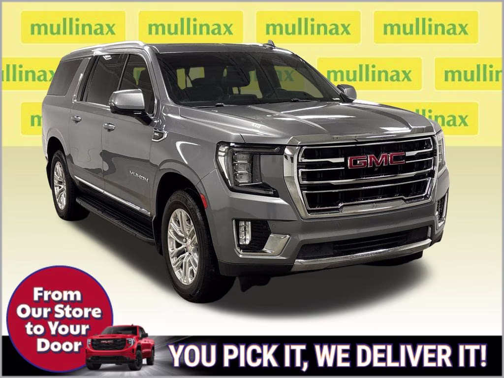2021 Satin Steel Metallic GMC Yukon XL SLT 4X4 SUV