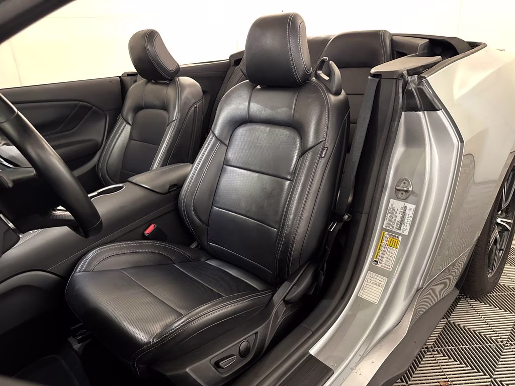 2025 Silver Metallic Ford Mustang EcoBoost Premium RWD Convertible