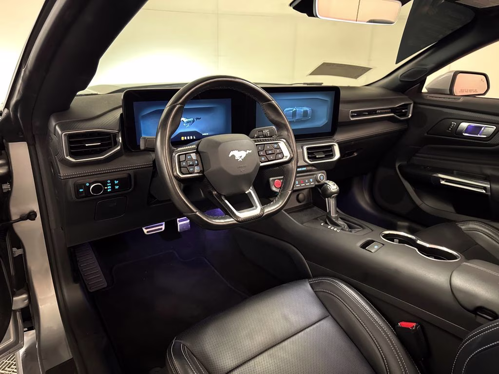 2025 Silver Metallic Ford Mustang EcoBoost Premium RWD Convertible