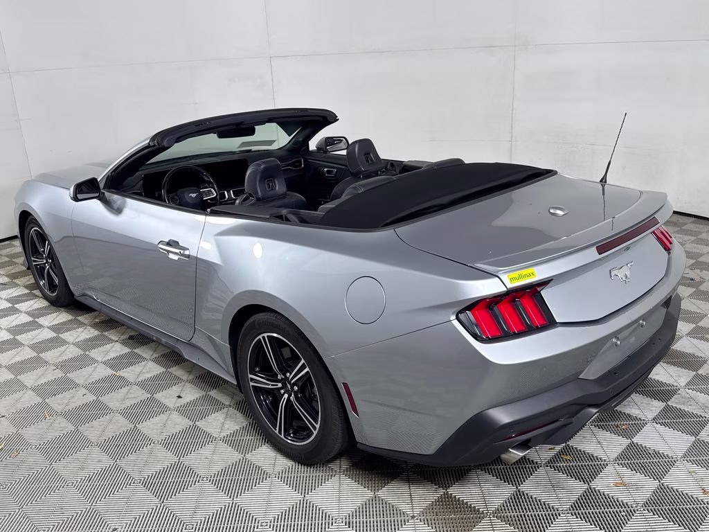 2025 Silver Metallic Ford Mustang EcoBoost Premium RWD Convertible