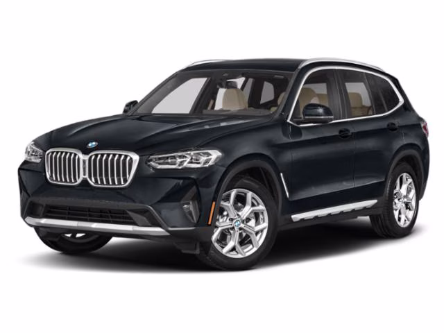 2022 Carbon Black Metallic BMW X3 sDrive30i RWD SUV