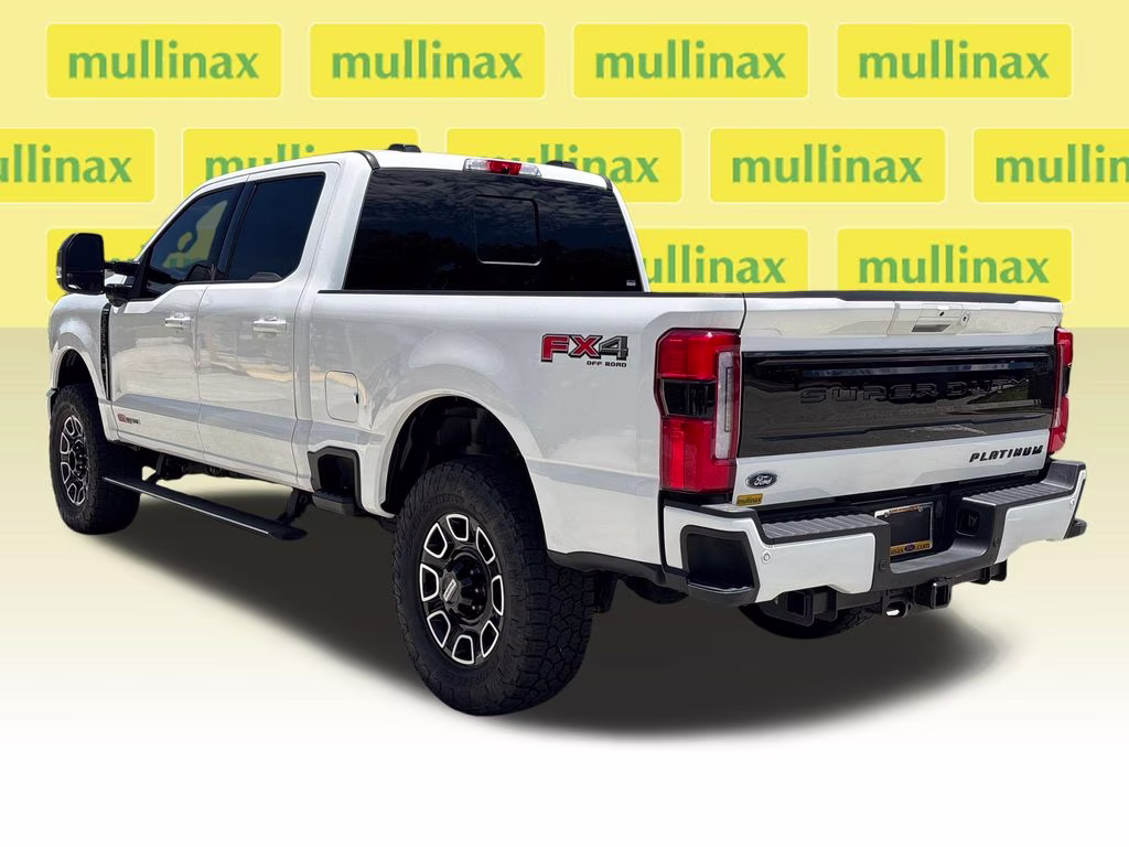 2025 White Metallic Ford Super Duty F-250 SRW Platinum 4X4 Truck