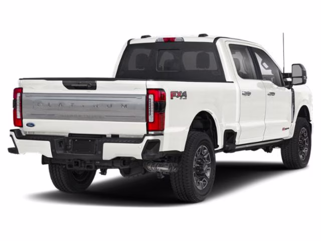 2025 White Metallic Ford Super Duty F-250 SRW Platinum 4X4 Truck