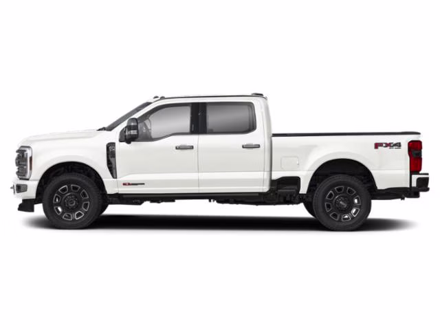 2025 White Metallic Ford Super Duty F-250 SRW Platinum 4X4 Truck