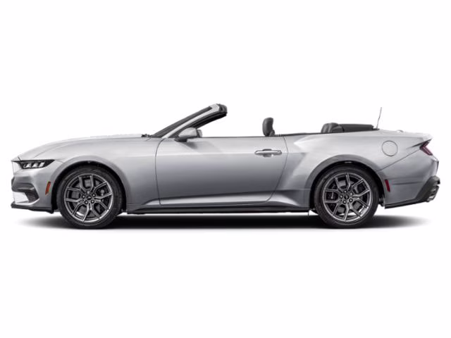 2025 Silver Metallic Ford Mustang EcoBoost Premium RWD Convertible