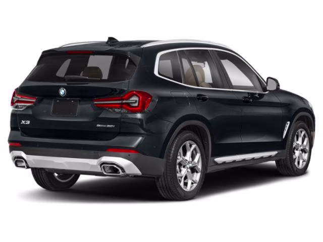 2022 Carbon Black Metallic BMW X3 sDrive30i RWD SUV