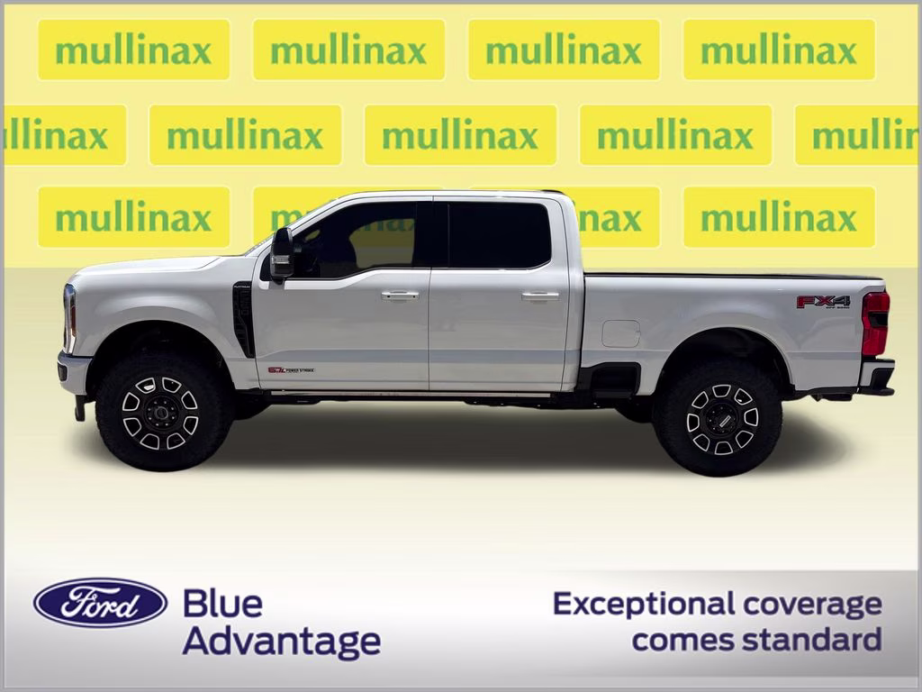 2025 White Metallic Ford Super Duty F-250 SRW Platinum 4X4 Truck