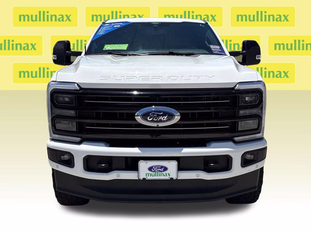 2025 White Metallic Ford Super Duty F-250 SRW Platinum 4X4 Truck