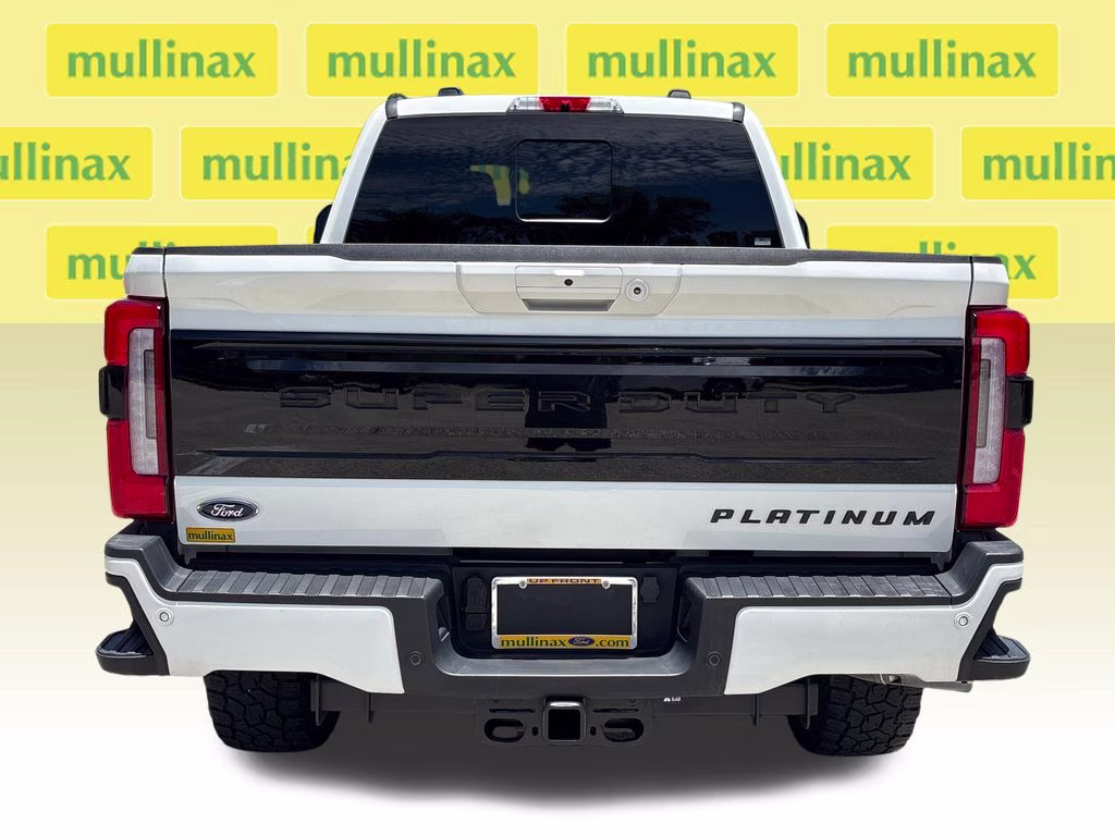 2025 White Metallic Ford Super Duty F-250 SRW Platinum 4X4 Truck