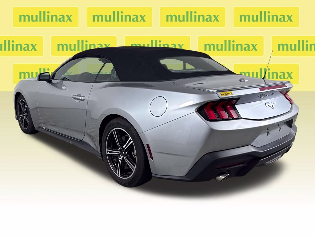 2025 Silver Metallic Ford Mustang EcoBoost Premium RWD Convertible