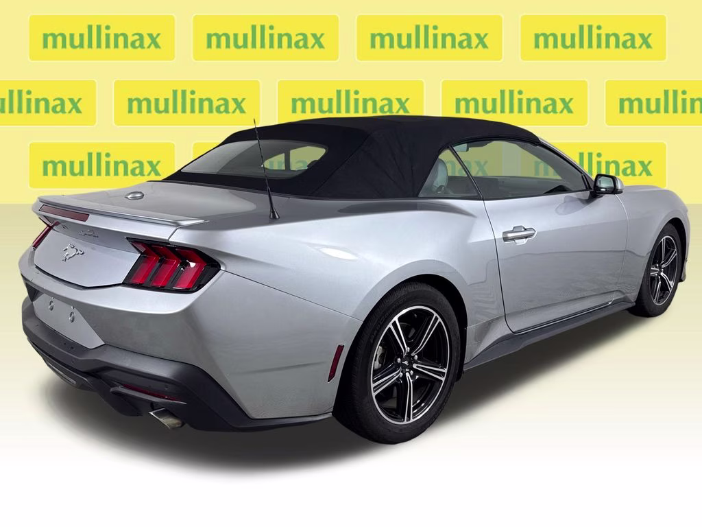 2025 Silver Metallic Ford Mustang EcoBoost Premium RWD Convertible
