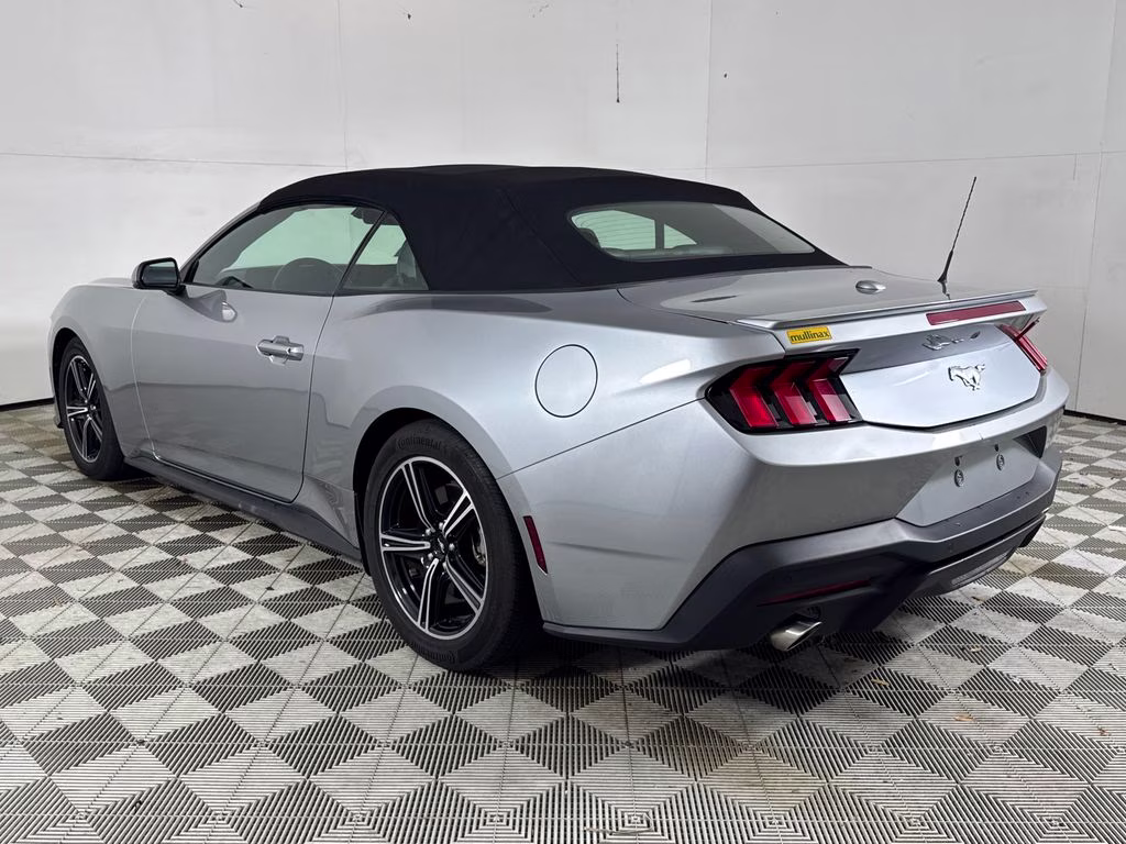 2025 Silver Metallic Ford Mustang EcoBoost Premium RWD Convertible