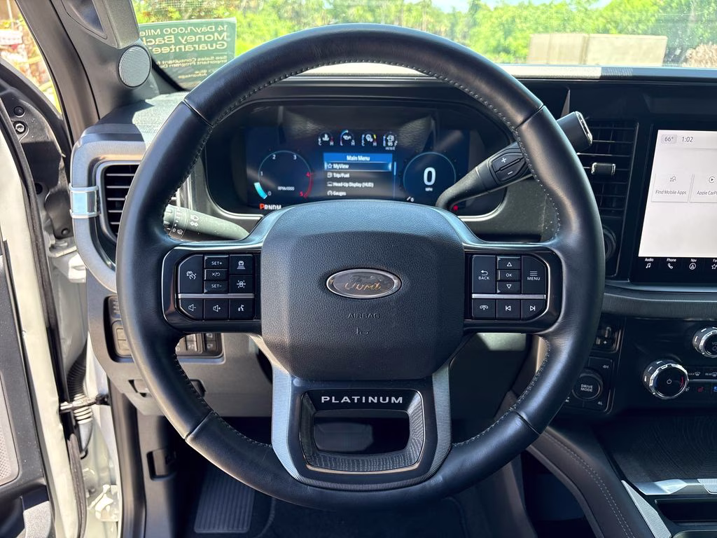 2025 White Metallic Ford Super Duty F-250 SRW Platinum 4X4 Truck