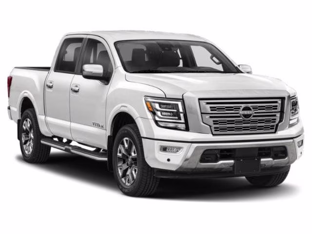 2023 Pearl White Metallic Nissan Titan Platinum Reserve 4X4 Truck