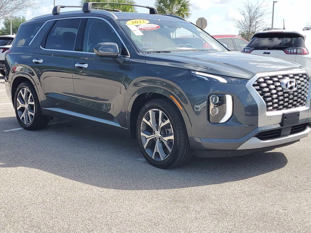 2022 Steel Graphite Hyundai Palisade Limited AWD SUV