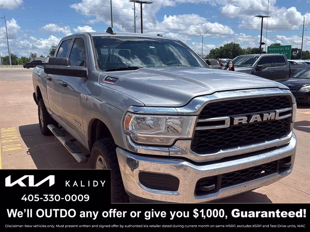 2020 Billet Silver Metallic Clearcoat Ram 2500 Tradesman 4X4 Truck
