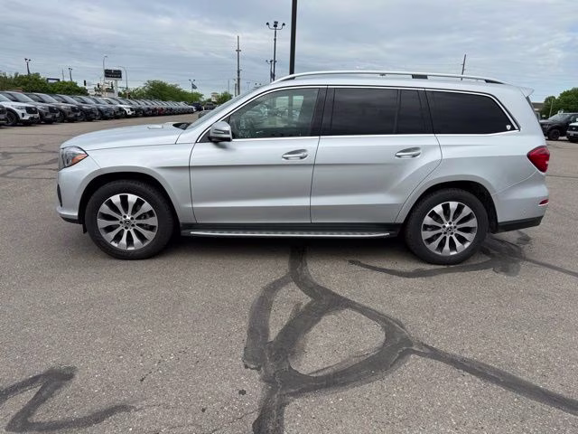 2019 Silver Mercedes-Benz GLS GLS 450 AWD SUV