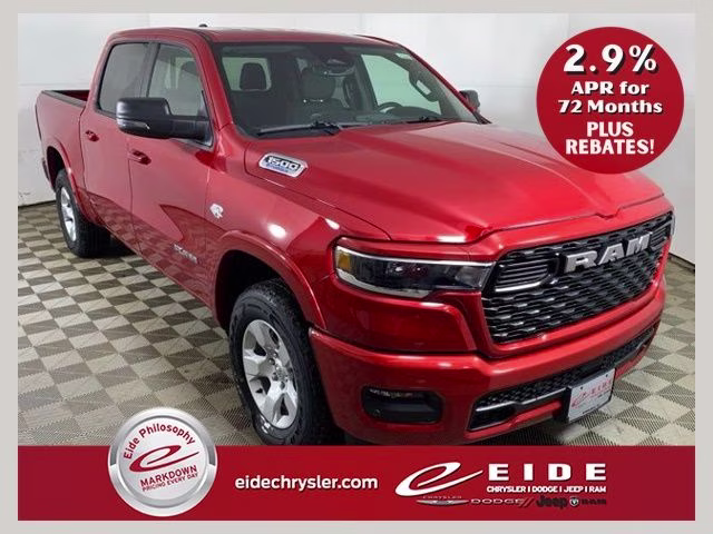 2026 Molten Red Pearlcoat Ram 1500 Big Horn 4X4 Truck