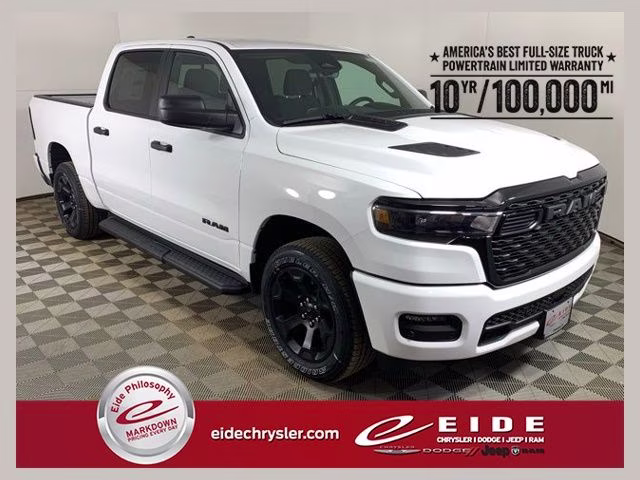 2026 Bright White Clearcoat Ram 1500 Express 4X4 Truck