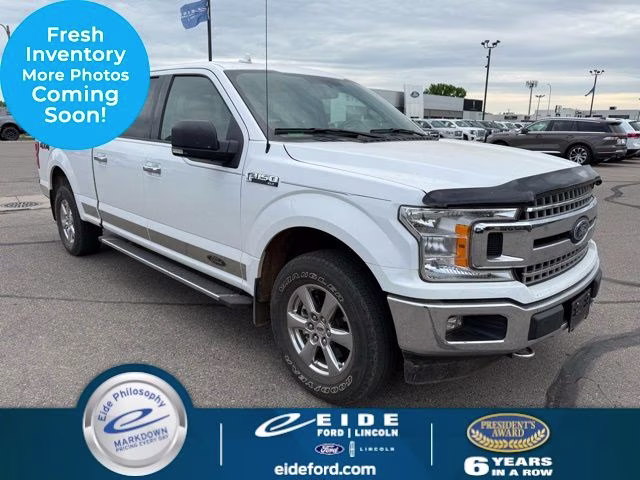 2018 Oxford White Ford F-150 XLT 4X4 Truck