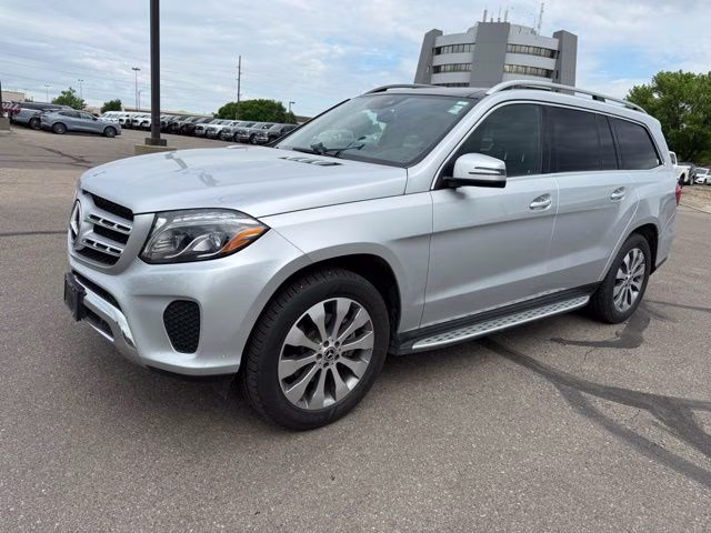 2019 Silver Mercedes-Benz GLS GLS 450 AWD SUV