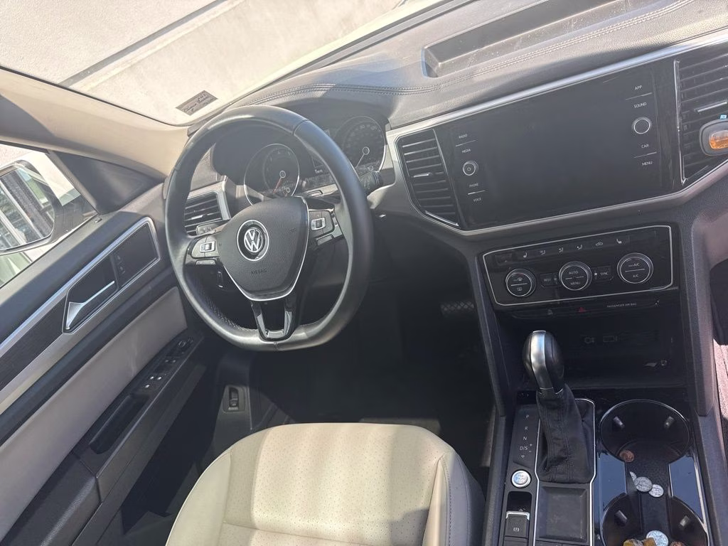 2018 White Volkswagen Atlas SEL FWD SUV