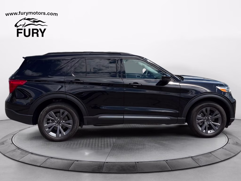 2024 Black Metallic Ford Explorer XLT Sport w/Tow Pkg & Co-Pilot 360 Assist 4X4 SUV