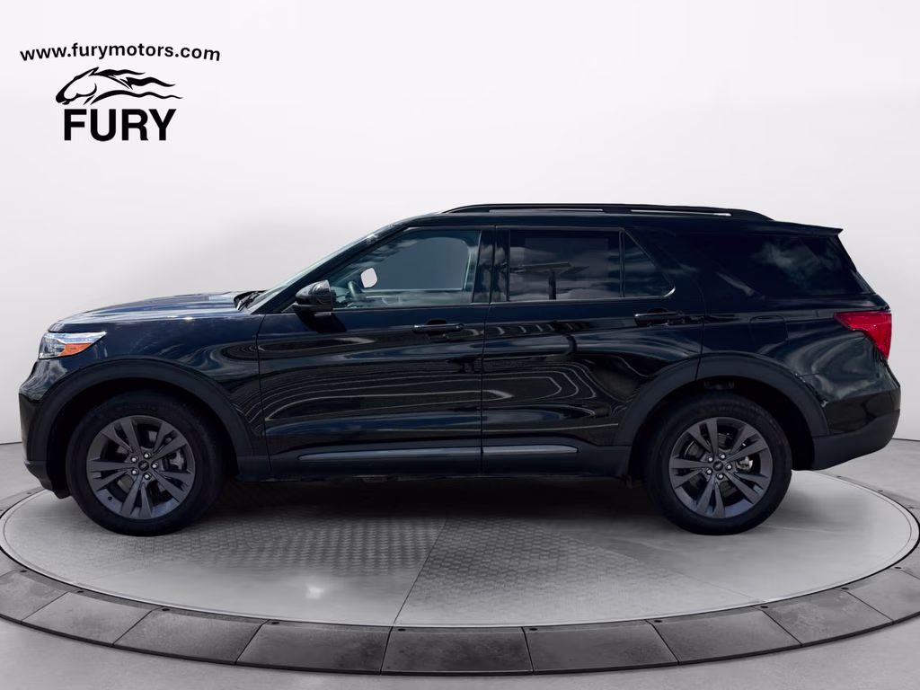 2024 Black Metallic Ford Explorer XLT Sport w/Tow Pkg & Co-Pilot 360 Assist 4X4 SUV