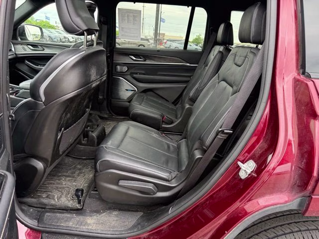 2021 Velvet Red Pearlcoat Jeep Grand Cherokee L Overland 4X4 SUV
