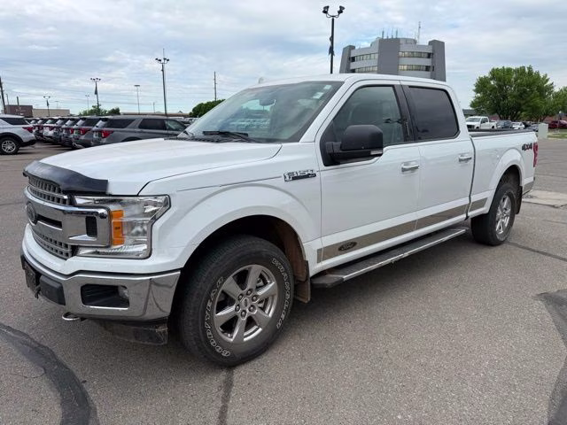 2018 Oxford White Ford F-150 XLT 4X4 Truck