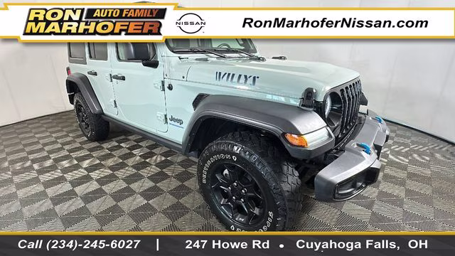 2023 Earl Clearcoat Jeep Wrangler Willys 4xe 4X4 SUV