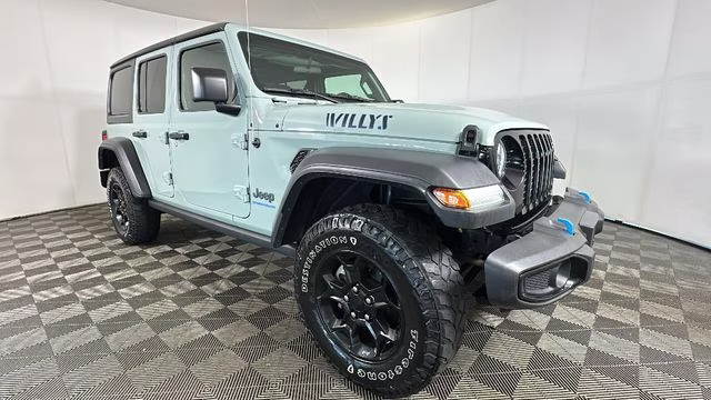2023 Earl Clearcoat Jeep Wrangler Willys 4xe 4X4 SUV