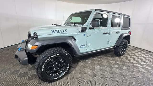 2023 Earl Clearcoat Jeep Wrangler Willys 4xe 4X4 SUV