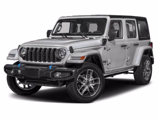 2024 Silver Zynith Clearcoat Jeep Wrangler Willys 4xe 4X4 SUV