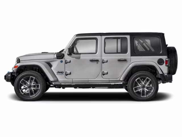 2024 Silver Zynith Clearcoat Jeep Wrangler Willys 4xe 4X4 SUV