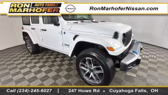 2024 Bright White Clearcoat Jeep Wrangler Sport S 4xe 4X4 SUV