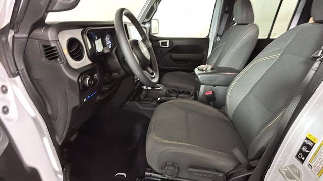 2024 Bright White Clearcoat Jeep Wrangler Sport S 4xe 4X4 SUV