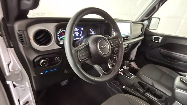 2024 Bright White Clearcoat Jeep Wrangler Sport S 4xe 4X4 SUV