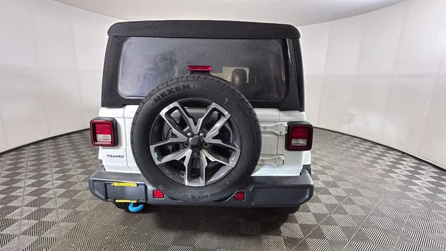 2024 Bright White Clearcoat Jeep Wrangler Sport S 4xe 4X4 SUV