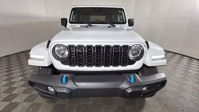 2024 Bright White Clearcoat Jeep Wrangler Sport S 4xe 4X4 SUV
