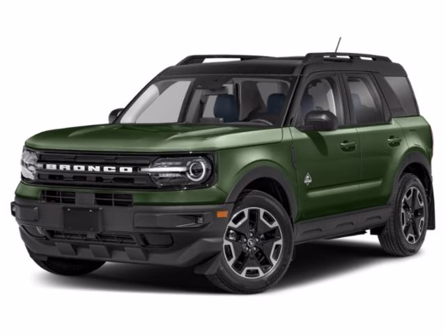 2024 Eruption Green Metallic Ford Bronco Sport Outer Banks 4X4 SUV